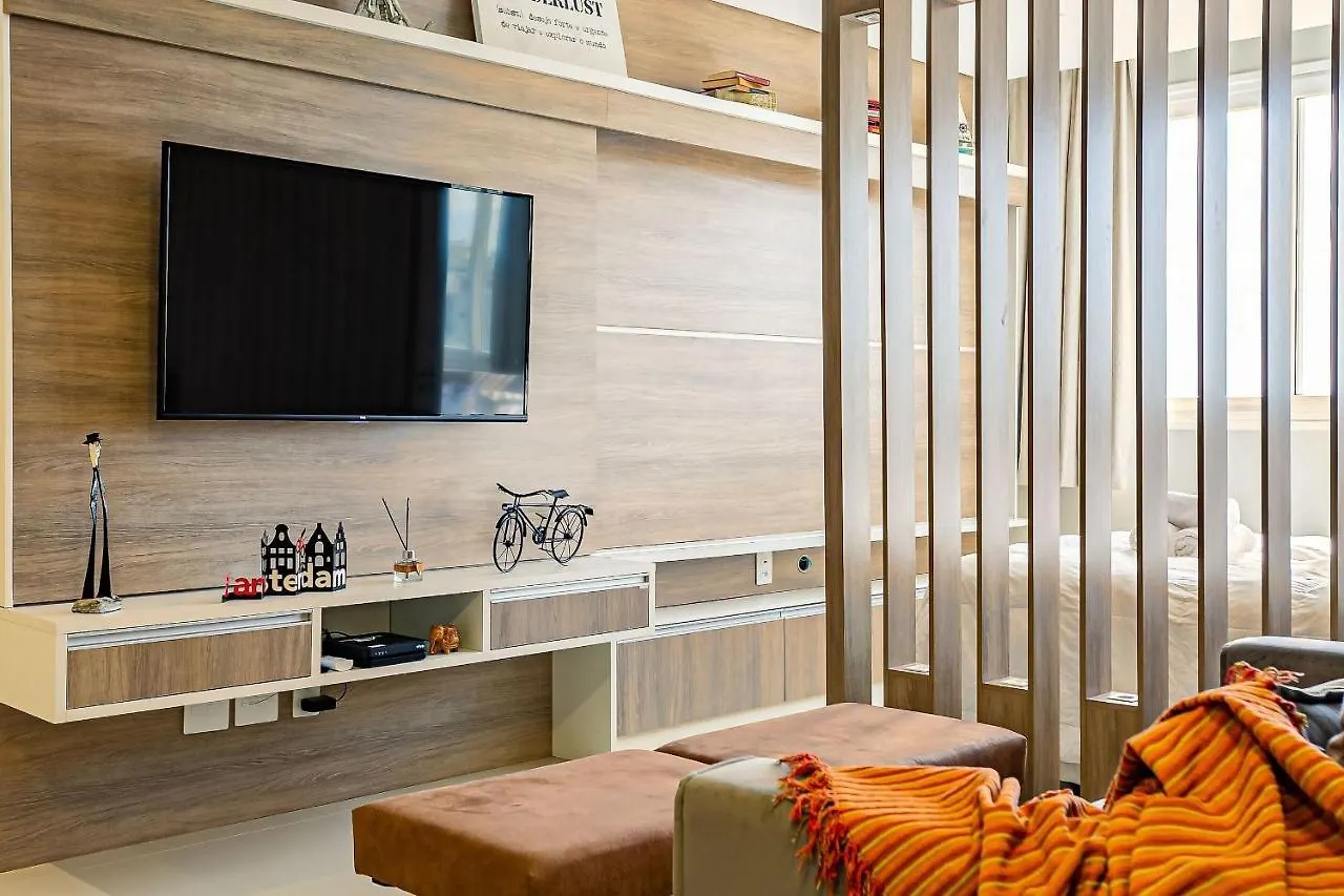 Apartmán Wi-Fi 200Mb | Foodhall | 450M Do Shopping #Ca25 Florianópolis